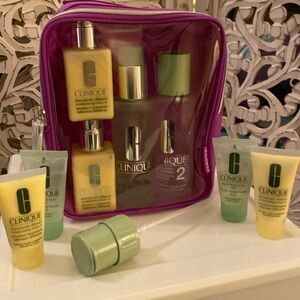 Clinique Set! Brand new! 4 full size and 4 mini size!